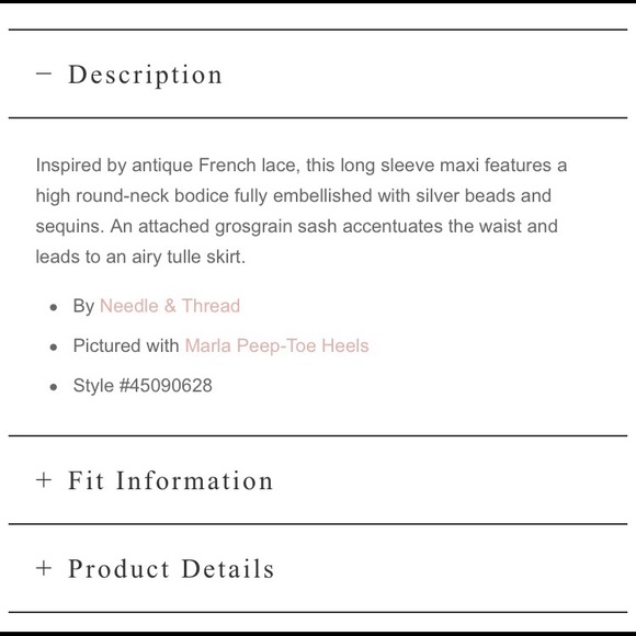 Needle & Thread Miramar Dress - Picture 4 of 5